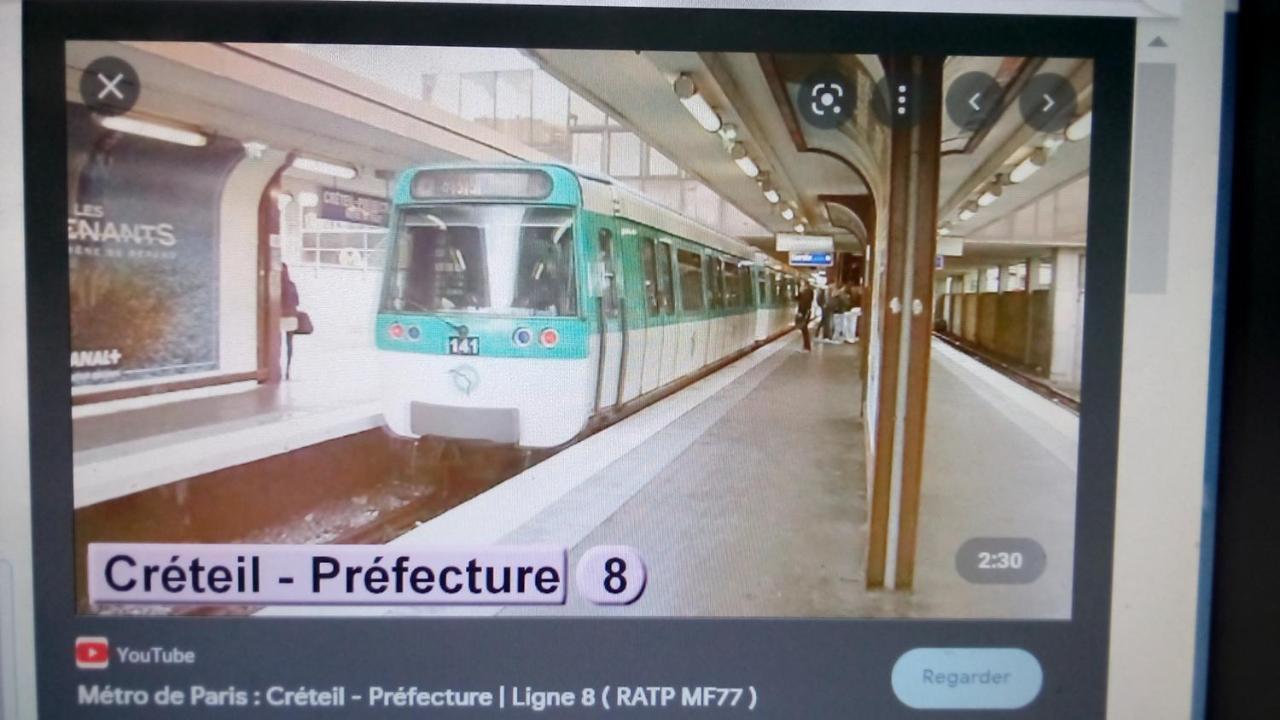 Vue Exceptionnelle Sur Le * Creteil